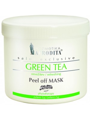 Masca peel-off faciala cu extract de ceai verde pentru ten normal, ten gras, cutie 150g pulbere